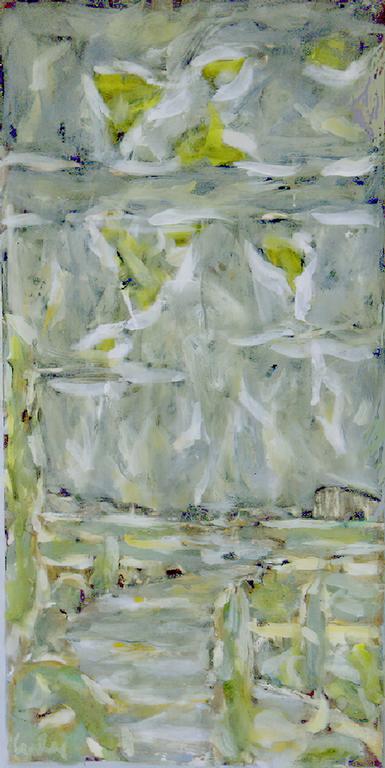 Catalogue raisonné, oeuvre de l'artiste Hans Seiler - Vue de Domme, circa 1978