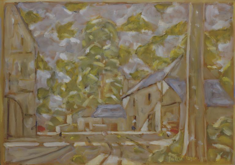 Catalogue raisonné, oeuvre de l'artiste Hans Seiler - Cour de ferme, 1979