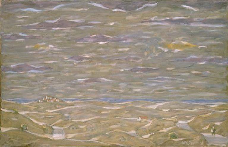 Catalogue raisonné, oeuvre de l'artiste Hans Seiler - Au bord de la Manche, 1980