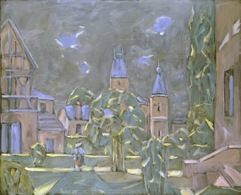 Catalogue raisonné, oeuvre de l'artiste Hans Seiler - Souvenir du jardin I, 1980