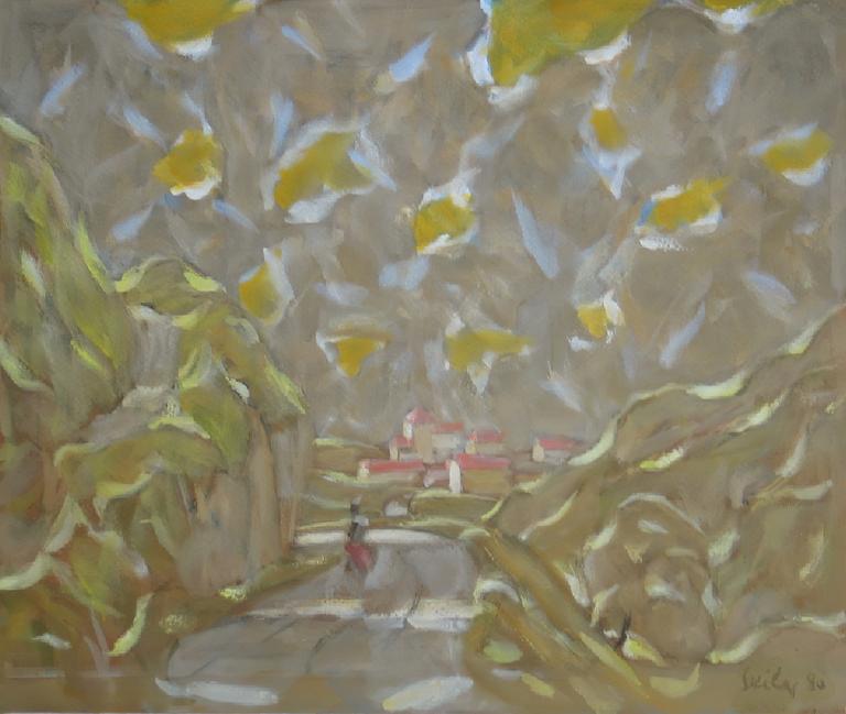 Catalogue raisonné, oeuvre de l'artiste Hans Seiler - Village de Navarre, 1980