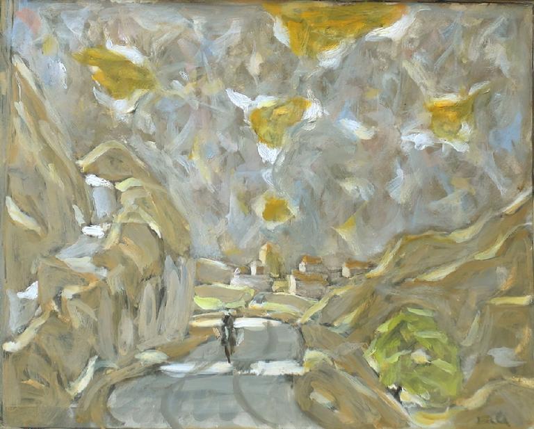 Catalogue raisonné, oeuvre de l'artiste Hans Seiler - La petite route en Espagne, circa 1980