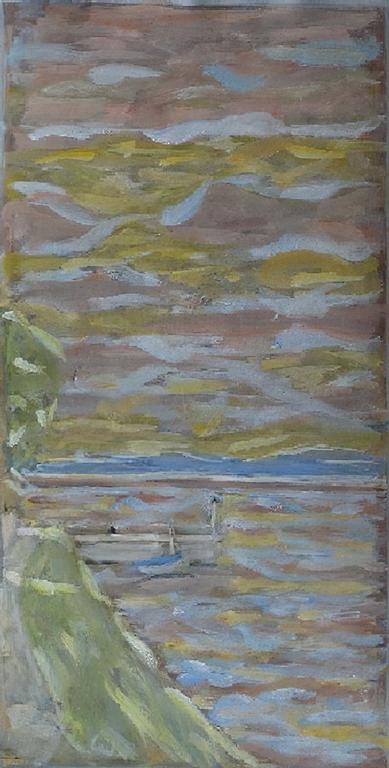 Catalogue raisonné, oeuvre de l'artiste Hans Seiler - Môle de Tréboul, circa 1980