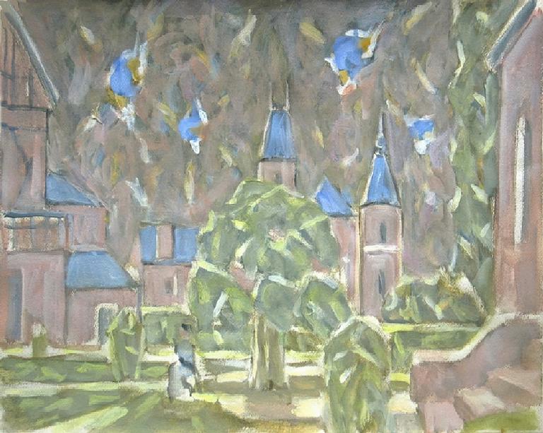 Catalogue raisonné, oeuvre de l'artiste Hans Seiler - Souvenir du jardin II, circa 1980
