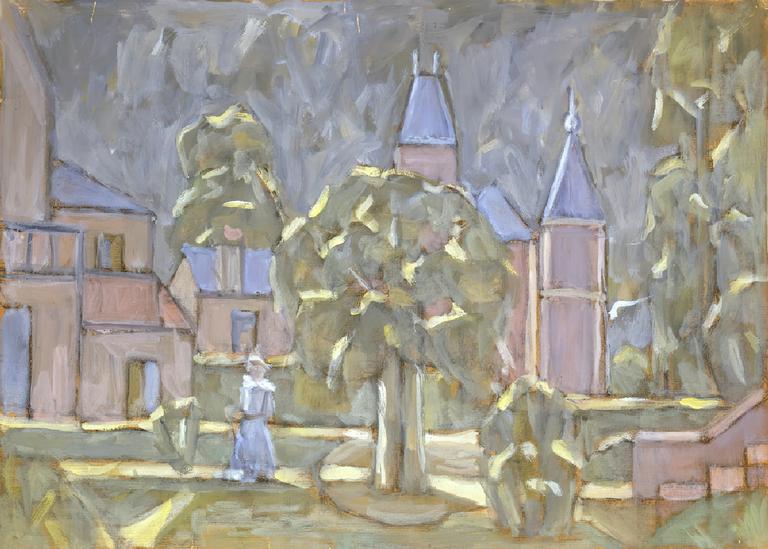 Catalogue raisonné, oeuvre de l'artiste Hans Seiler - Souvenir du jardin III, circa 1980