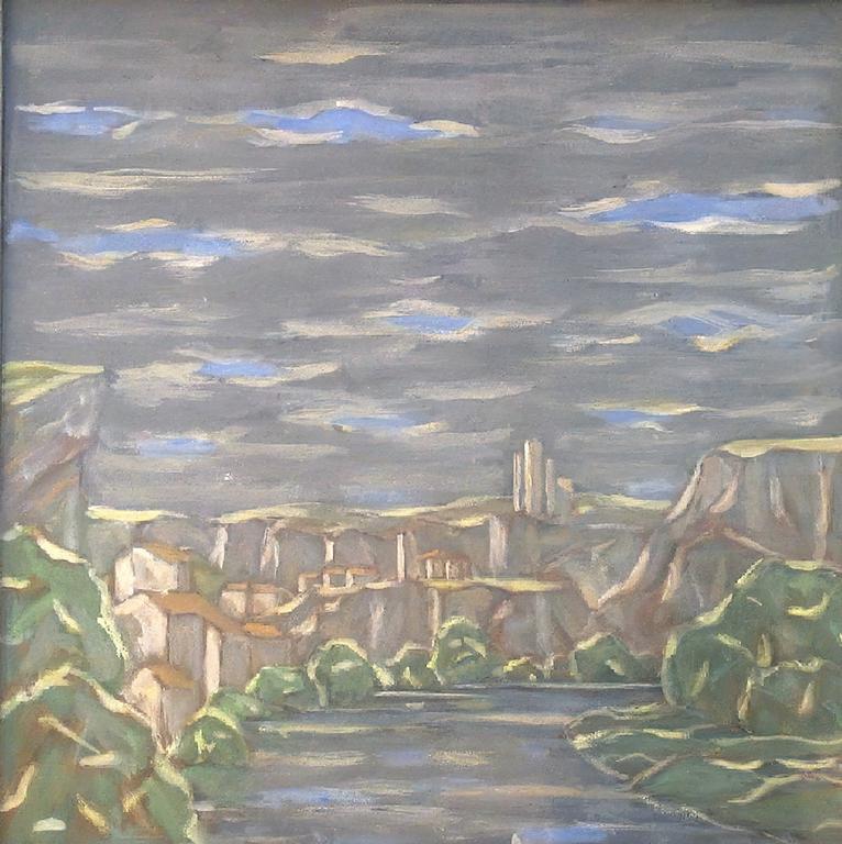 Catalogue raisonné, oeuvre de l'artiste Hans Seiler - Vallée de l'Ebre, circa 1980