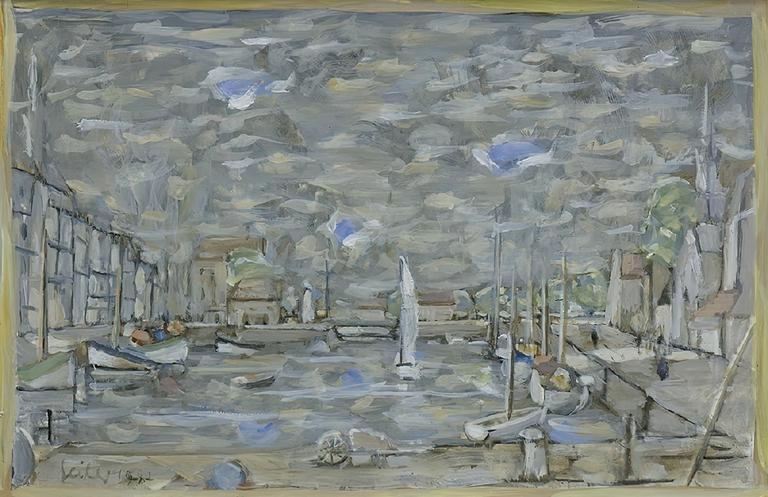 Catalogue raisonné, oeuvre de l'artiste Hans Seiler - Honfleur, 1982