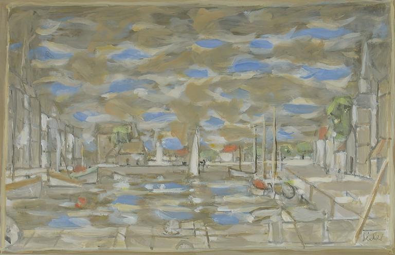 Catalogue raisonné, oeuvre de l'artiste Hans Seiler - Honfleur, circa 1982