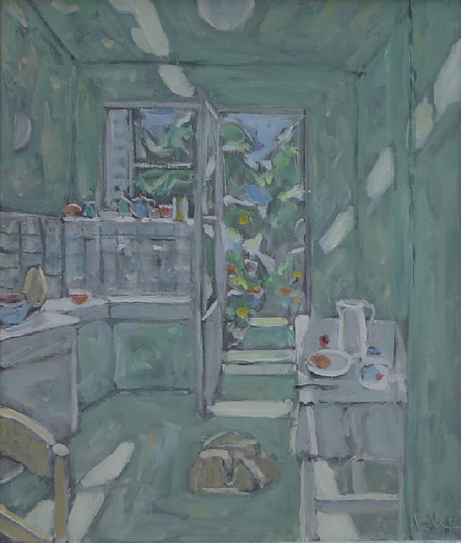 Catalogue raisonné, oeuvre de l'artiste Hans Seiler - La cuisine, circa 1982
