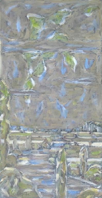 Catalogue raisonné, oeuvre de l'artiste Hans Seiler - La vallée, 1982