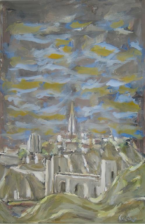 Catalogue raisonné, oeuvre de l'artiste Hans Seiler - Souvenir de Tolède, circa 1982