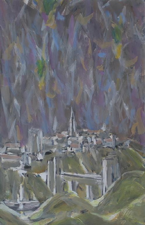 Catalogue raisonné, oeuvre de l'artiste Hans Seiler - Tolède II, circa 1982