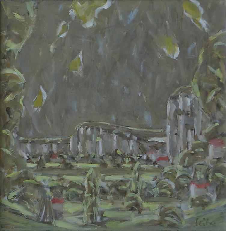 Catalogue raisonné, oeuvre de l'artiste Hans Seiler - Vallée de la Dordogne, circa 1982