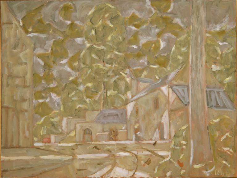 Catalogue raisonné, oeuvre de l'artiste Hans Seiler - Cour de ferme, 1983