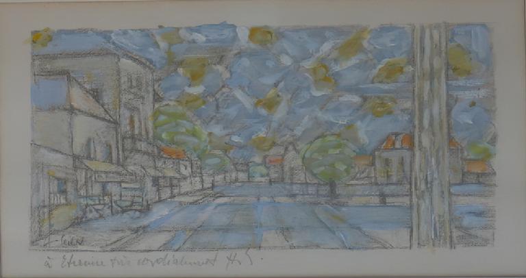 Catalogue raisonné, oeuvre de l'artiste Hans Seiler - La maison de van Gogh à Auvers, 1983