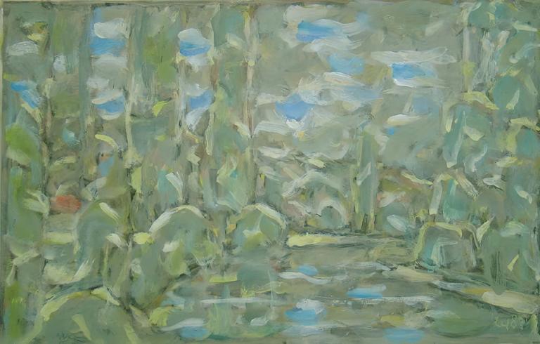 Catalogue raisonné, oeuvre de l'artiste Hans Seiler - La rivière, 1983