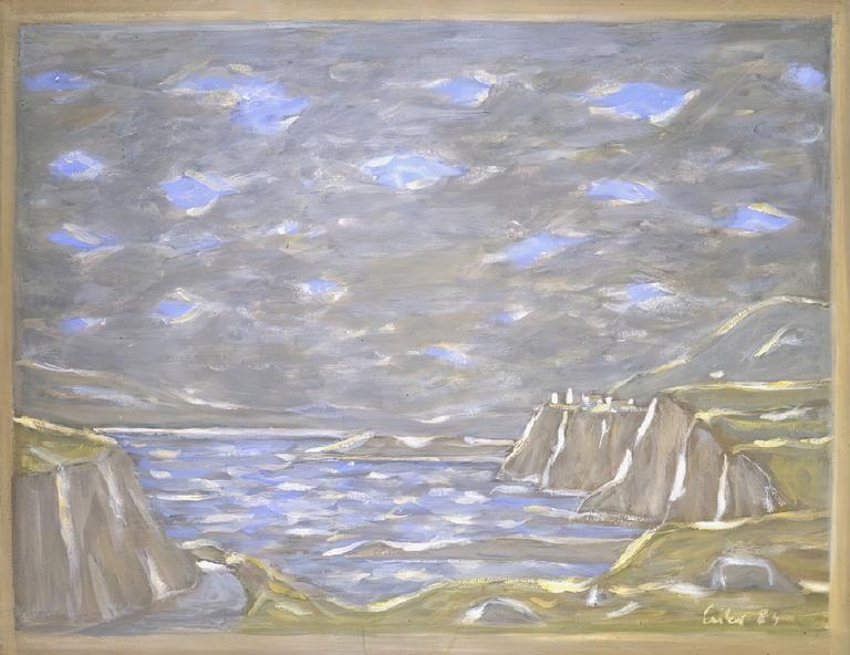 Catalogue raisonné, oeuvre de l'artiste Hans Seiler - Barrage en Espagne, 1984