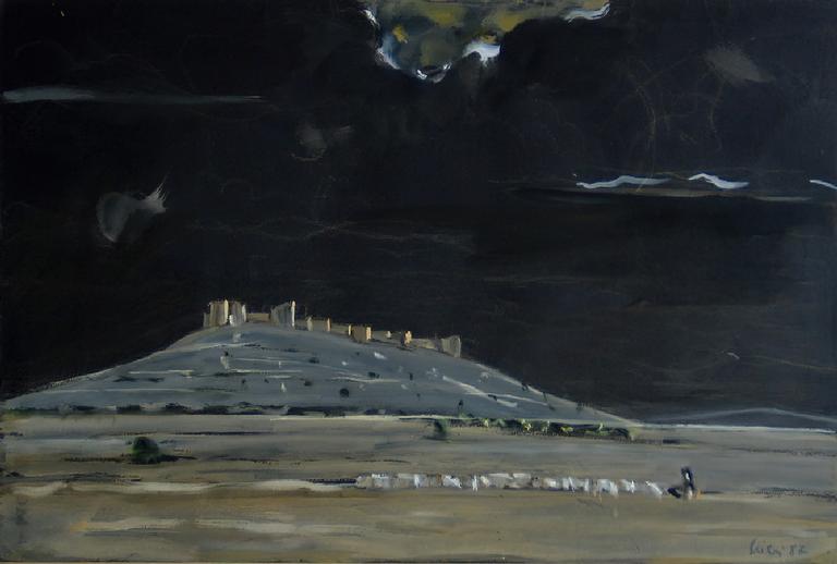 Catalogue raisonné, oeuvre de l'artiste Hans Seiler - Gormaz noir, 1984