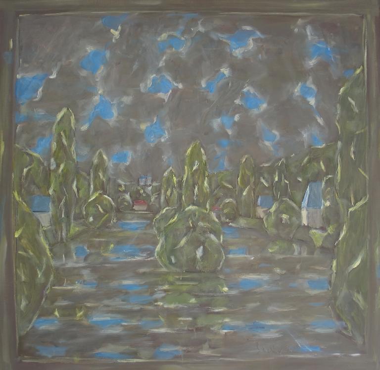 Catalogue raisonné, oeuvre de l'artiste Hans Seiler - Ile sur la Marne, 1984