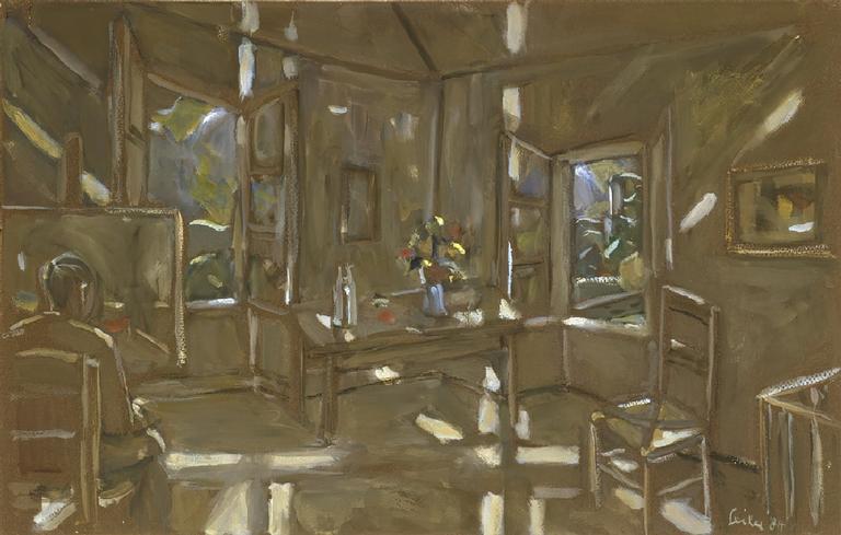 Catalogue raisonné, oeuvre de l'artiste Hans Seiler - L'atelier, 1984