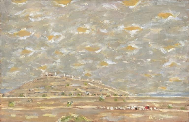 Catalogue raisonné, oeuvre de l'artiste Hans Seiler - Troupeaux à Gormaz, 1984