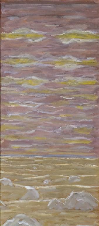 Catalogue raisonné, oeuvre de l'artiste Hans Seiler - Rochers dans la plaine, circa 1984