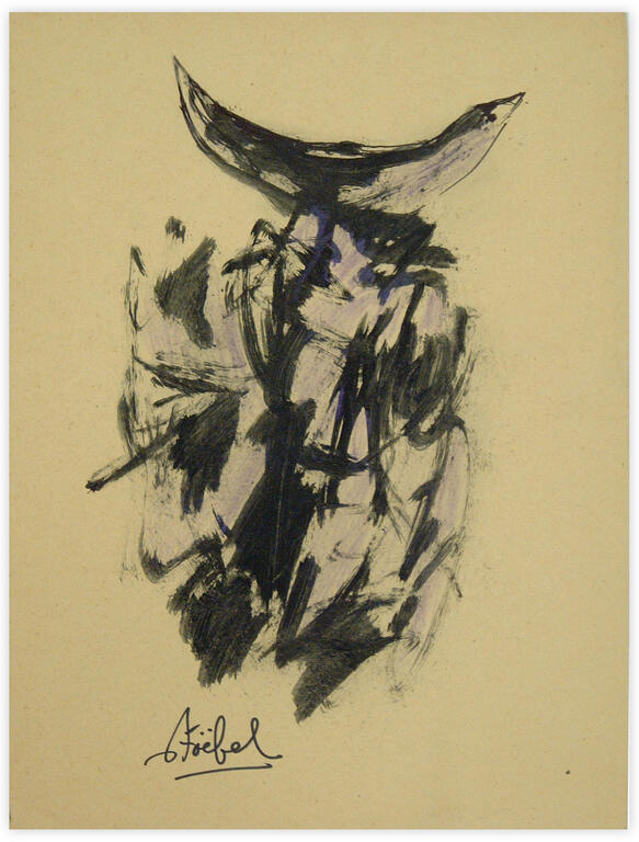 Catalogue raisonné, Edgar Stoëbel, abstract — 