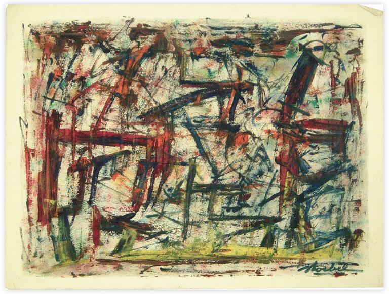 Catalogue raisonné, Edgar Stoëbel, abstract — 