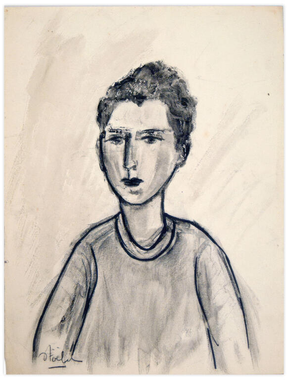 Catalogue raisonné, Edgar Stoëbel, un personnage — 