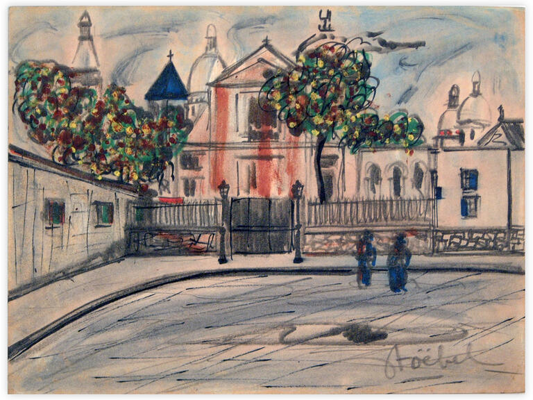 Catalogue raisonné, Edgar Stoëbel, landscape — 