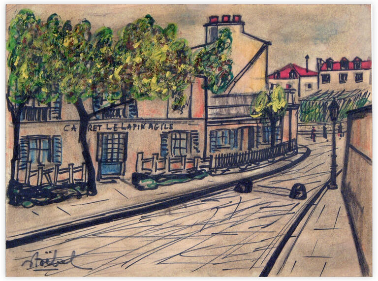 Catalogue raisonné, Edgar Stoëbel, landscape — 