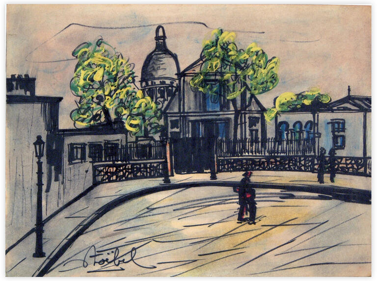 Catalogue raisonné, Edgar Stoëbel, landscape — 