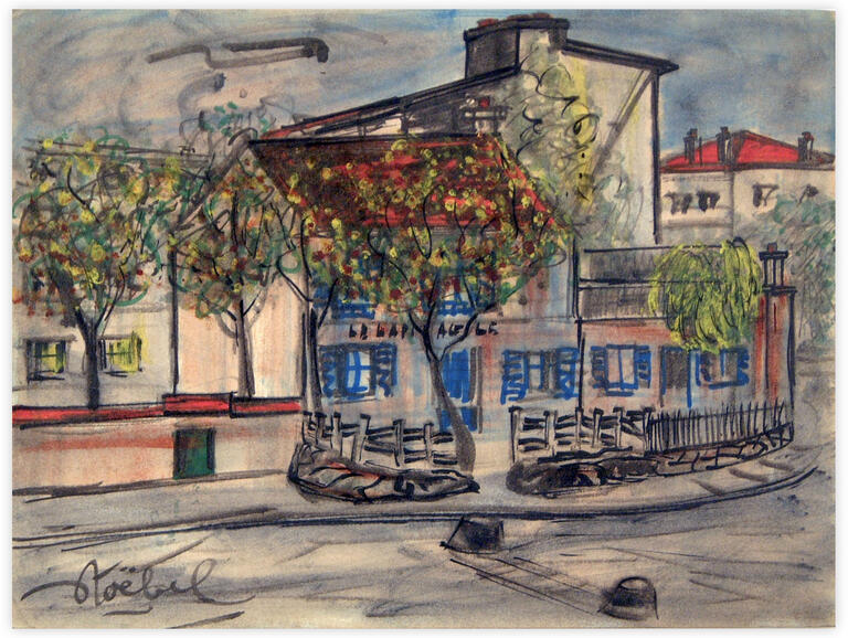 Catalogue raisonné, Edgar Stoëbel, landscape — 