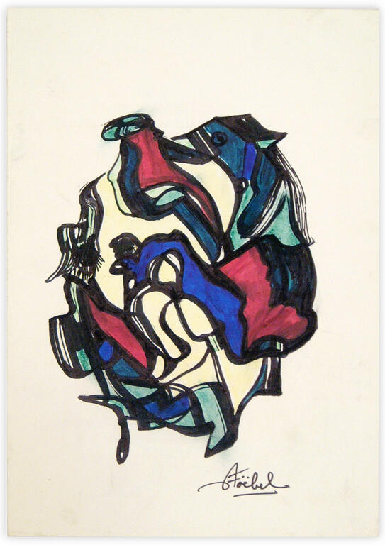 Catalogue raisonné, Edgar Stoëbel, abstract cumul — 