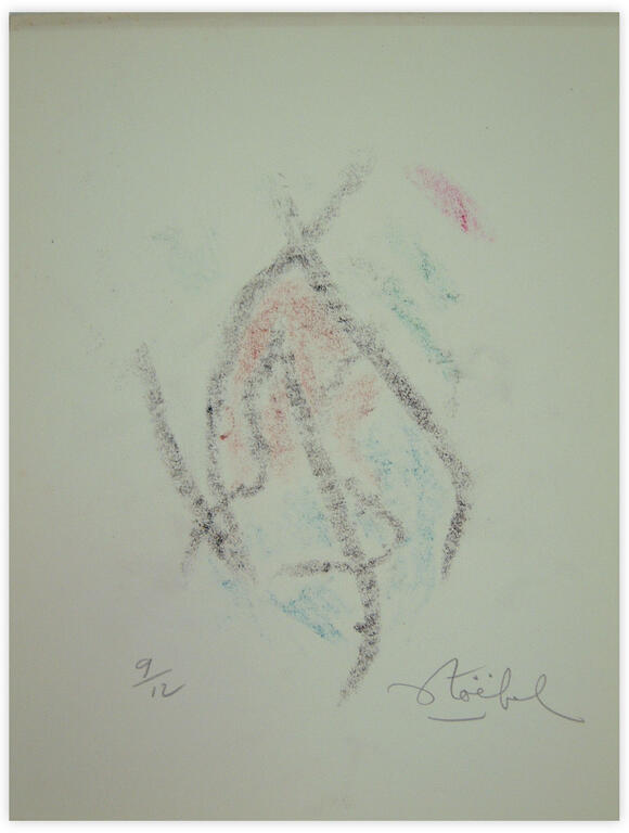 Catalogue raisonné, Edgar Stoëbel, reproduction 9/12 - abstract — 