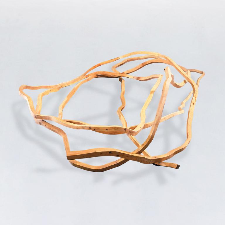Catalogue raisonné, Toni Grand, Sec, équarri - abouté en ligne courbe, 1976