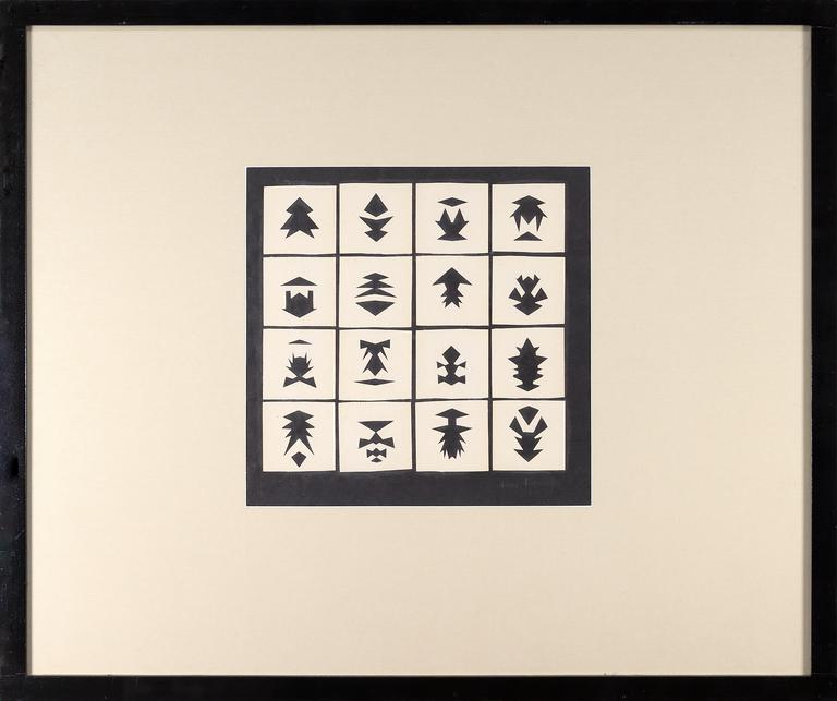Catalogue raisonné, © Henri Foucault Studio, Ensemble A - 1987