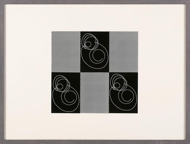 Catalogue raisonné, Henri Foucault, Grille n° 3 - 1992