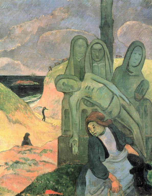 Paul Gauguin, Le Christ vert, 1889