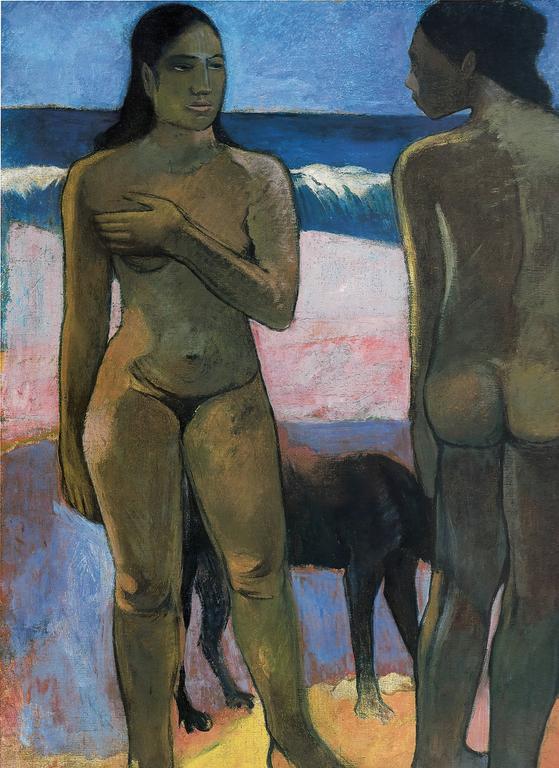 Catalogue raisonné, Paul Gauguin, Deux Tahitiennes sur la plage
