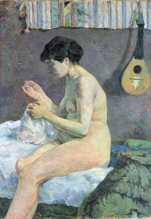 Paul Gauguin, Etude de nu ou Suzanne cousant