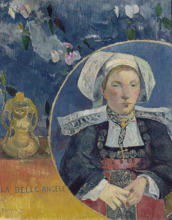 Paul gauguin, La Belle Angèle, 1889