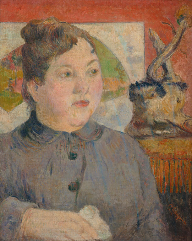 Paul Gauguin, Portrait de Mme Alexandre Kohler, circa 1887-1888