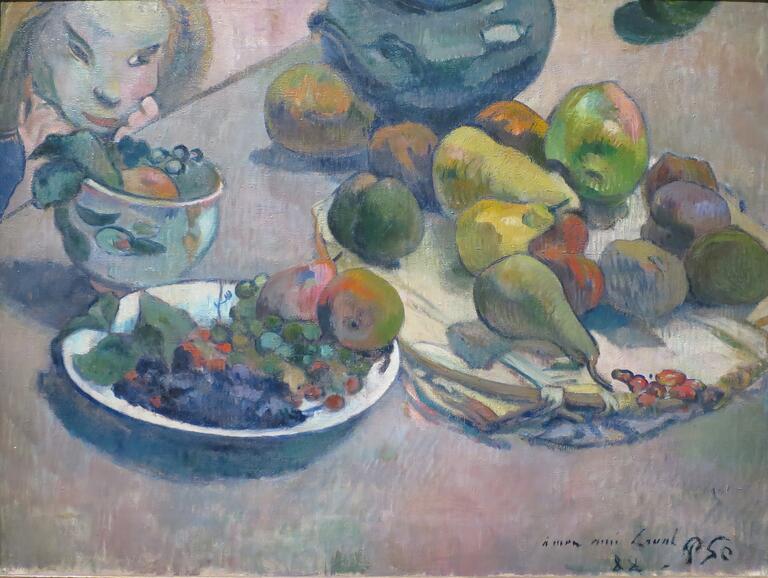 Paul Gauguin, Nature morte aux fruits, 1888