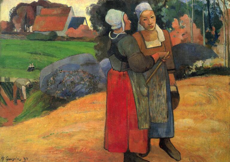 Paul Gauguin, Paysannes bretonnes, 1894