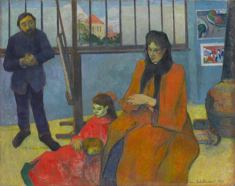 Paul Gauguin, L'Atelier de Schuffenecker, 1889