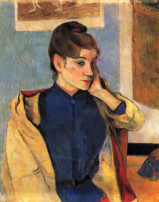 Catalogue raisonné, Paul Gauguin, Portrait de Madeleine Bernard, 1888