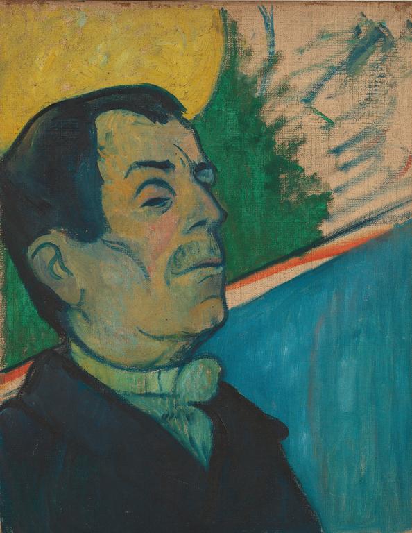 Paul Gauguin, Portrait d'homme portant une lavallière, 1888
