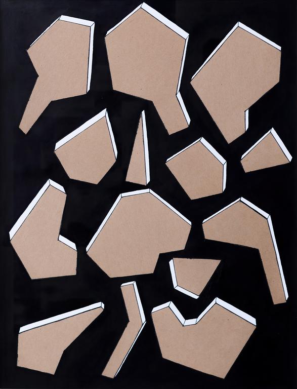 Henri Foucault, Relief-collage 3 - 1993