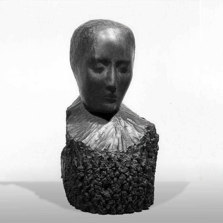 Louis Derbré, Tête de jeune femme, 1962